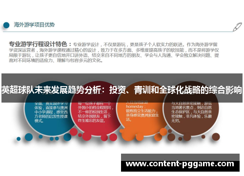 英超球队未来发展趋势分析：投资、青训和全球化战略的综合影响